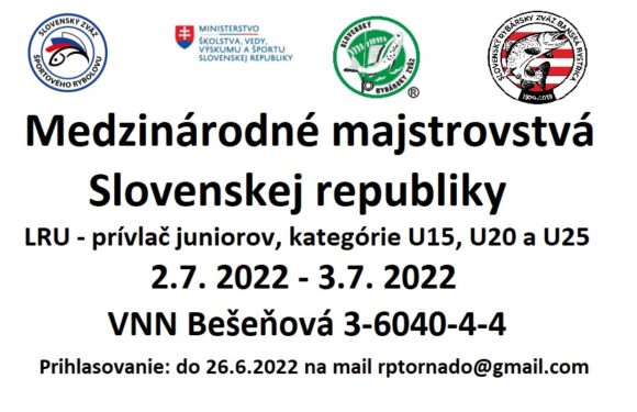 Medzinárodné MSR juniorov v kategórii U15, U20, U25