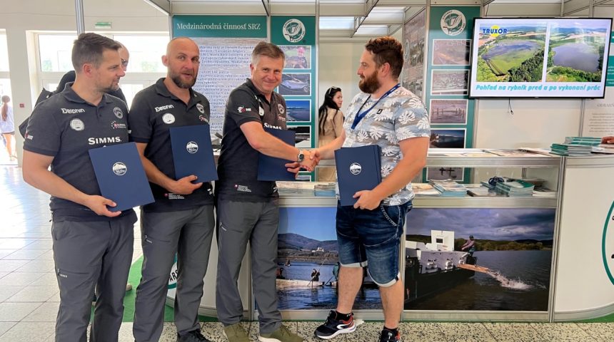 Agrokomplex Nitra – august 2023 – oceňovanie najlepších športových rybárov za r. 2022 a 2023 ( SRZ a SZŠR)